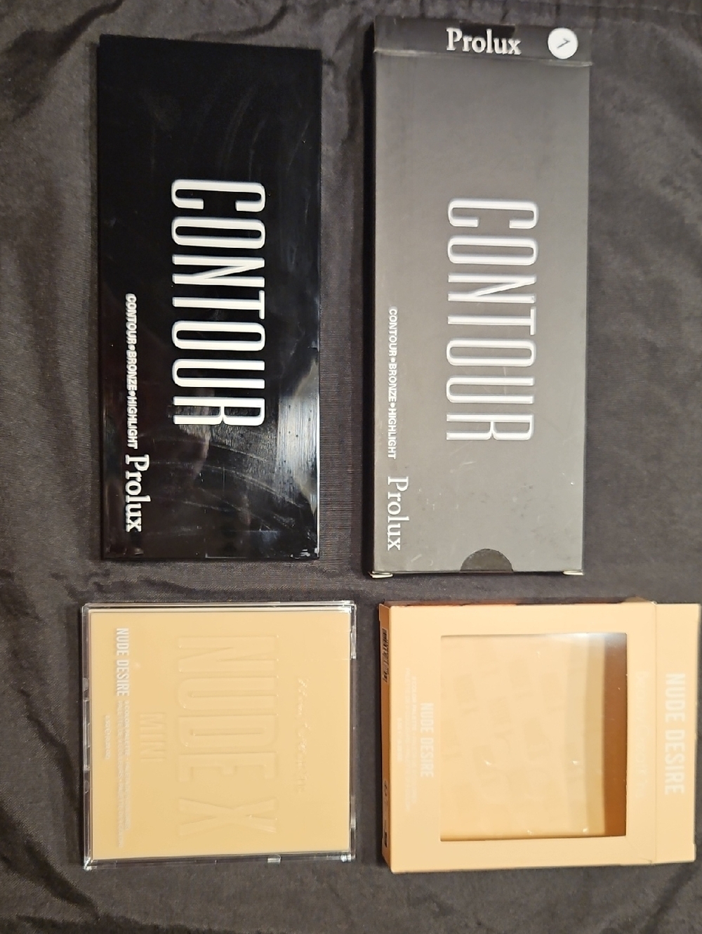 Prolux Contour Palette Set in Black and Beige